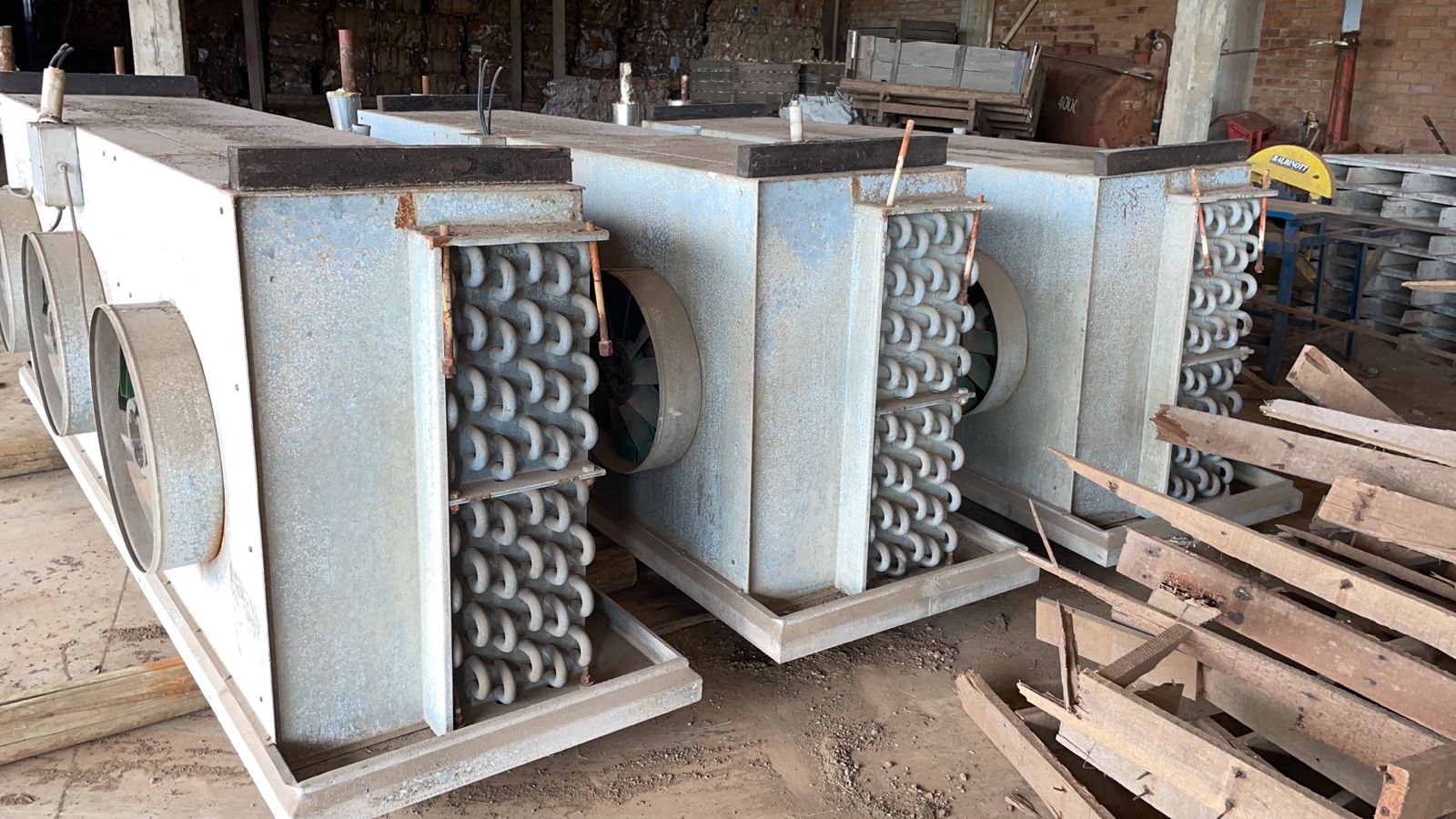 Evaporadores para câmera fria 